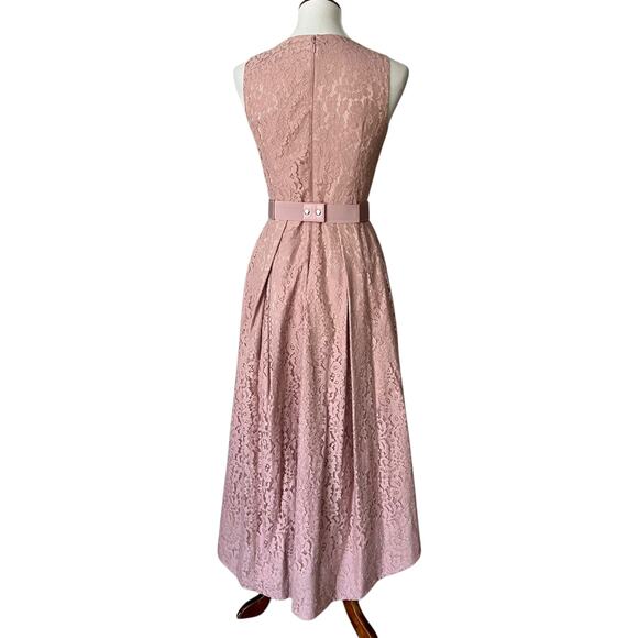 Semi Formal Dress 6 Eliza J Homecoming Gown 6 Cocktail Dress Retro Lace Coquette - Picture 11 of 14